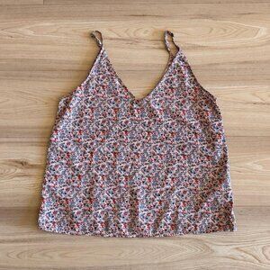 Abercrombie Size Small Pink Floral Tank Top